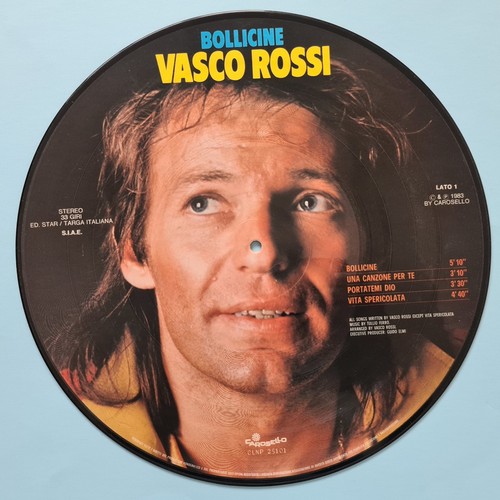 Vasco rossi bollicine vinile - rossi,