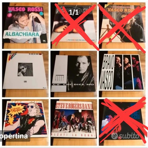 Vasco rossi vinile 33 - vinile,